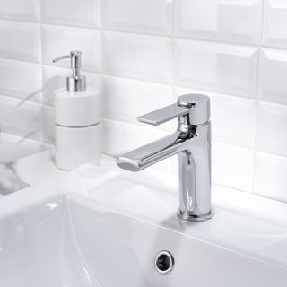 Смеситель для раковины РМС SL130-001F хром